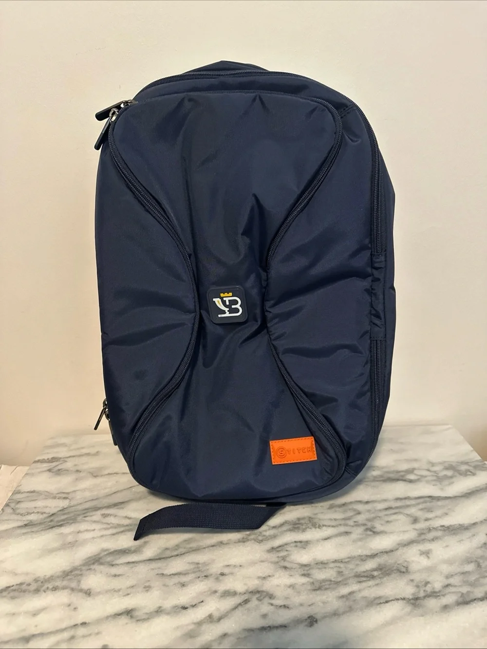 NWT Stitch Golf The Day Traveler Backpack Midnight Blue 000SG2315 Luggage Bag